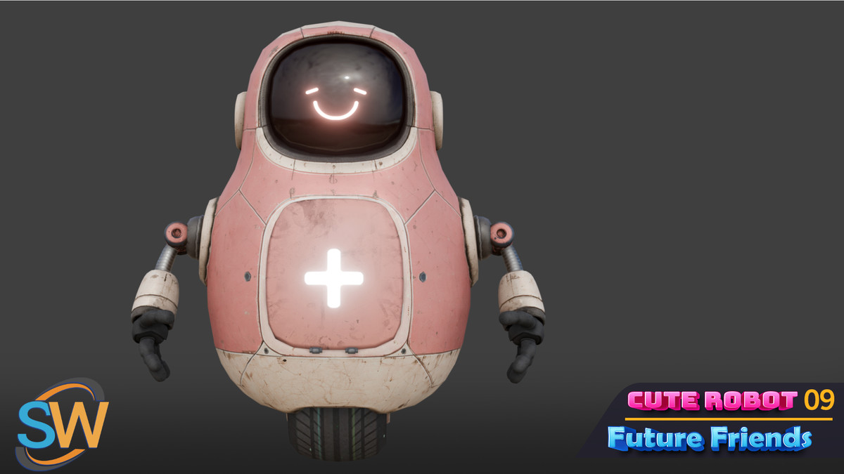 Cute Robot 09 – Future Friends