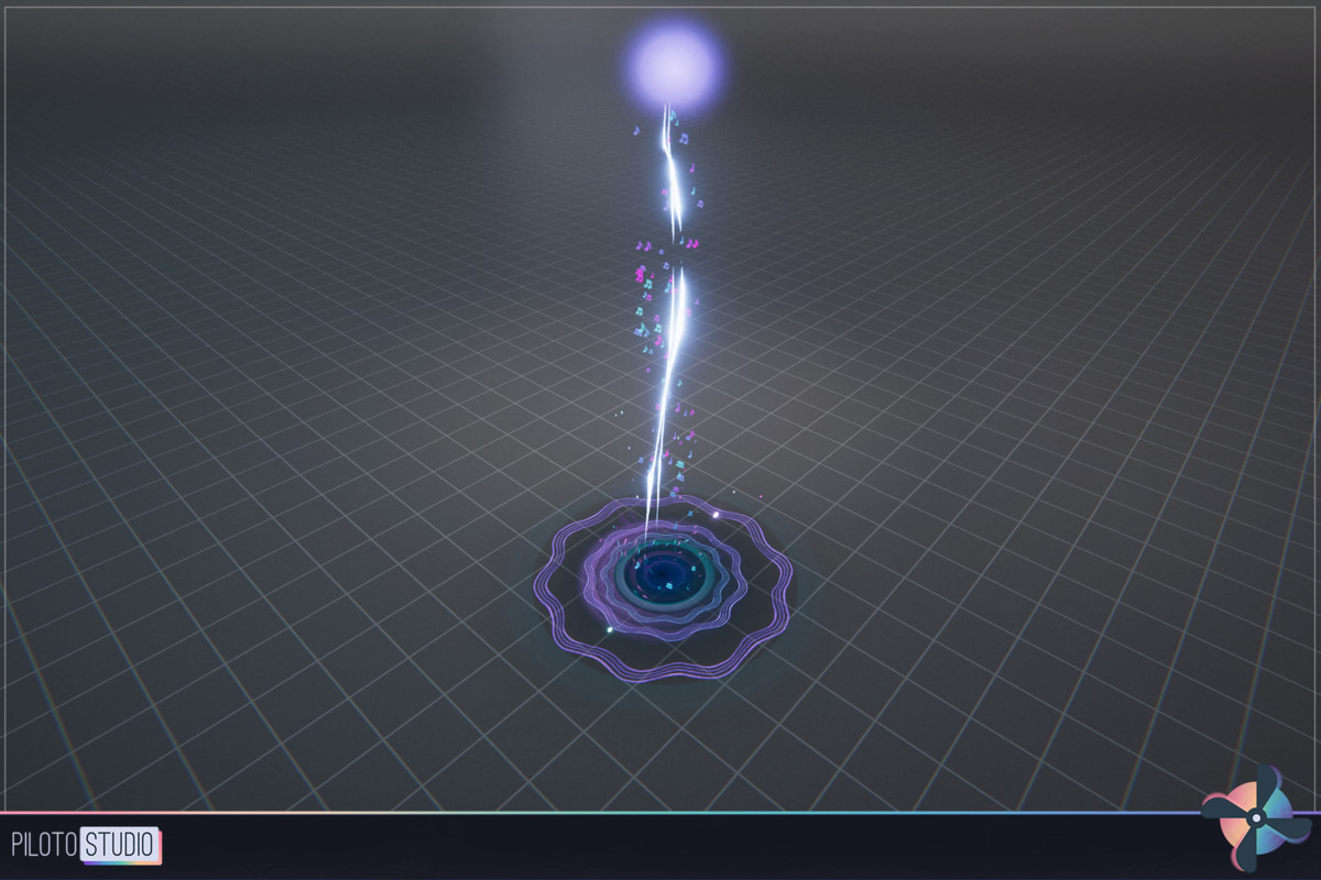 Stylized Magical Music VFX Pack