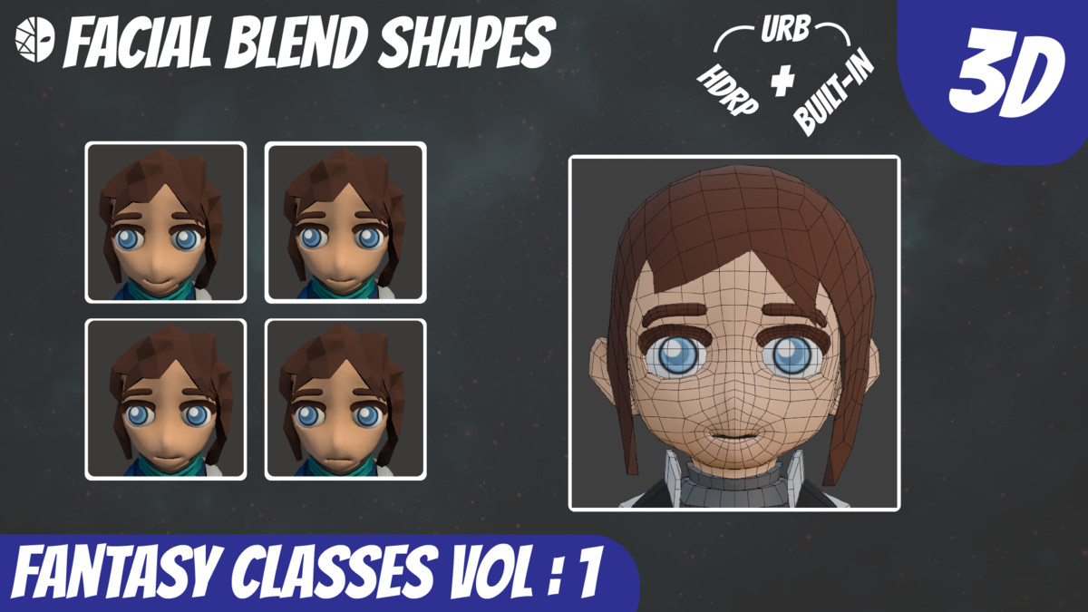Stylised Fantasy Hero Classes Vol-1