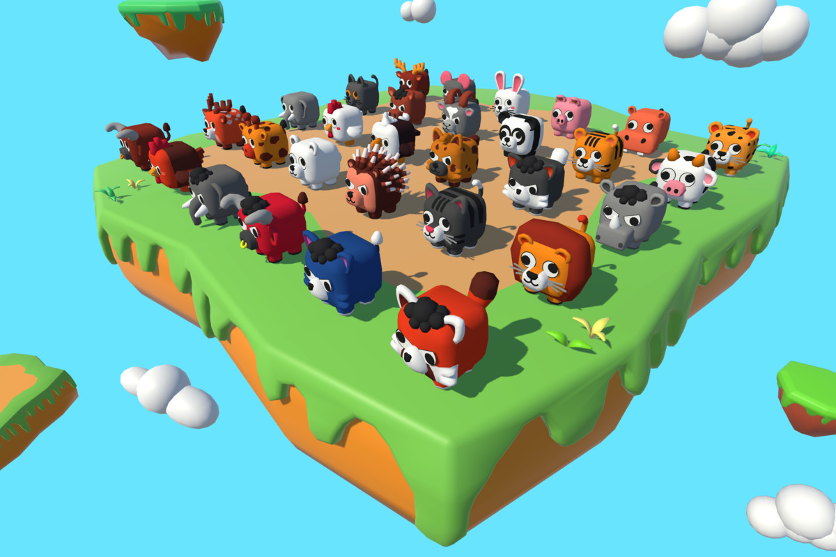 Cute Magic – Cube Animals Pack