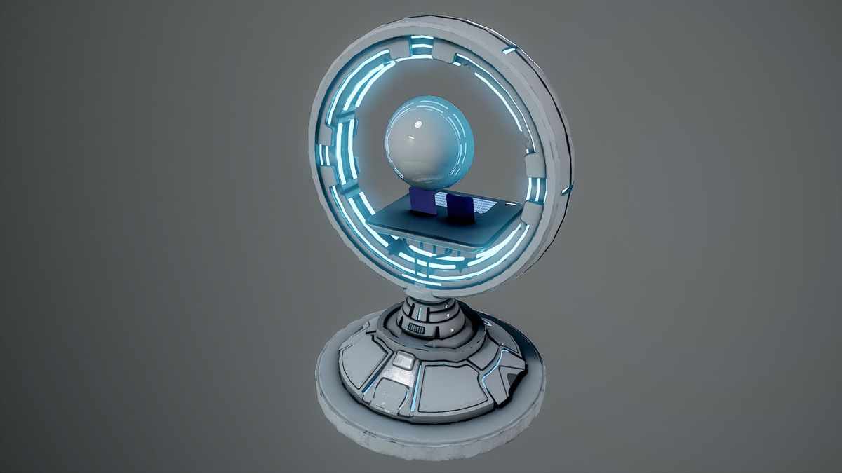 NeoDesk – Futuristic Mobile Desk