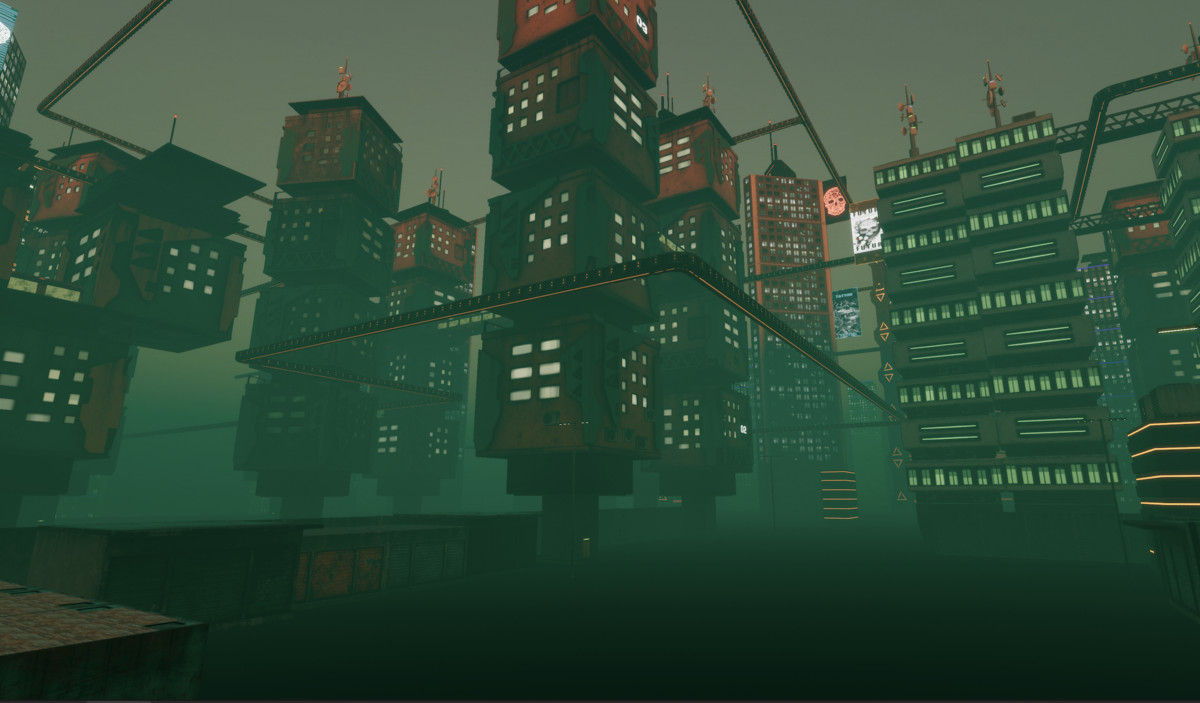 Cyber-Blocks - Modular Cyberpunk Building Pack