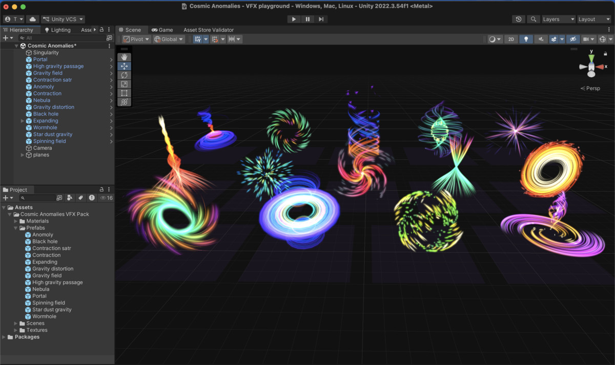 Cosmic Anomalies VFX Pack