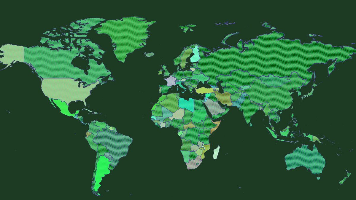 World Map 2D – Interactive & Customizable