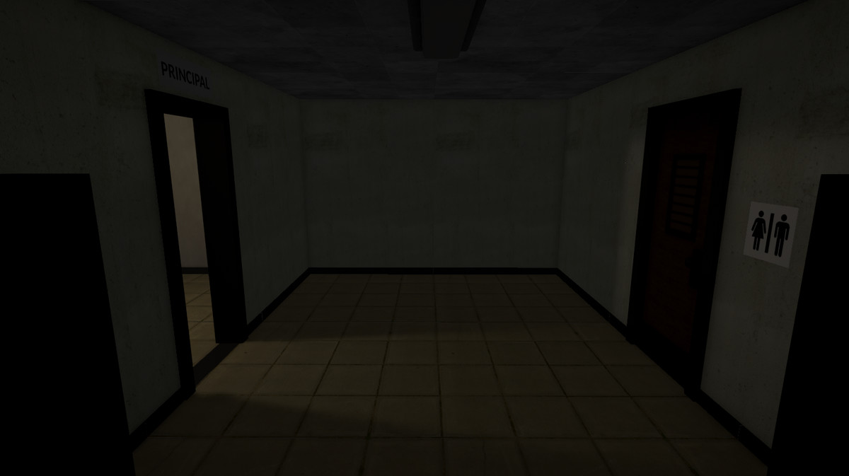 Modular Abandoned School Pack + Animated Monster Character