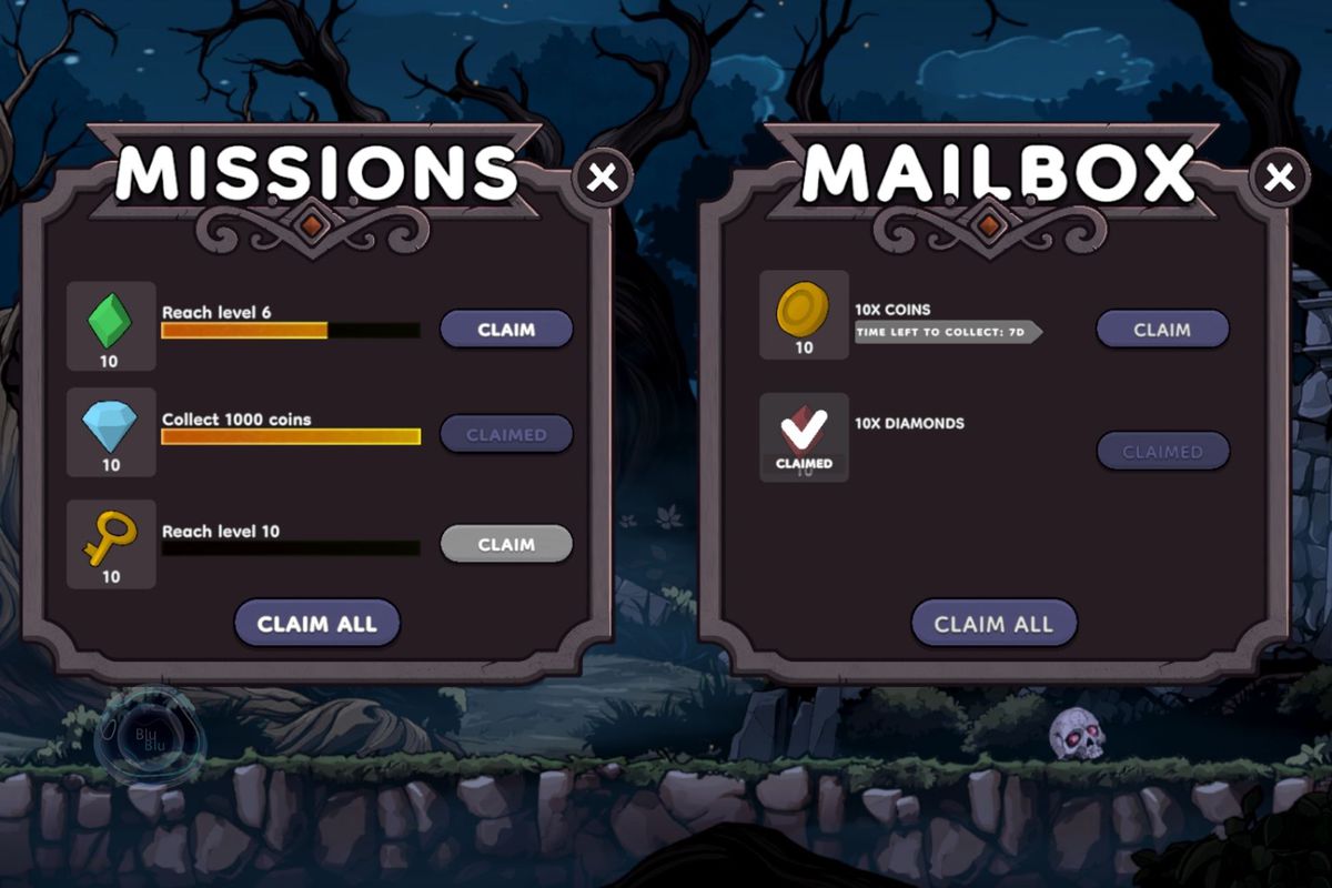 Dark Fantasy GUI + Icons Bundle + PSD GUI files + AI Icons files