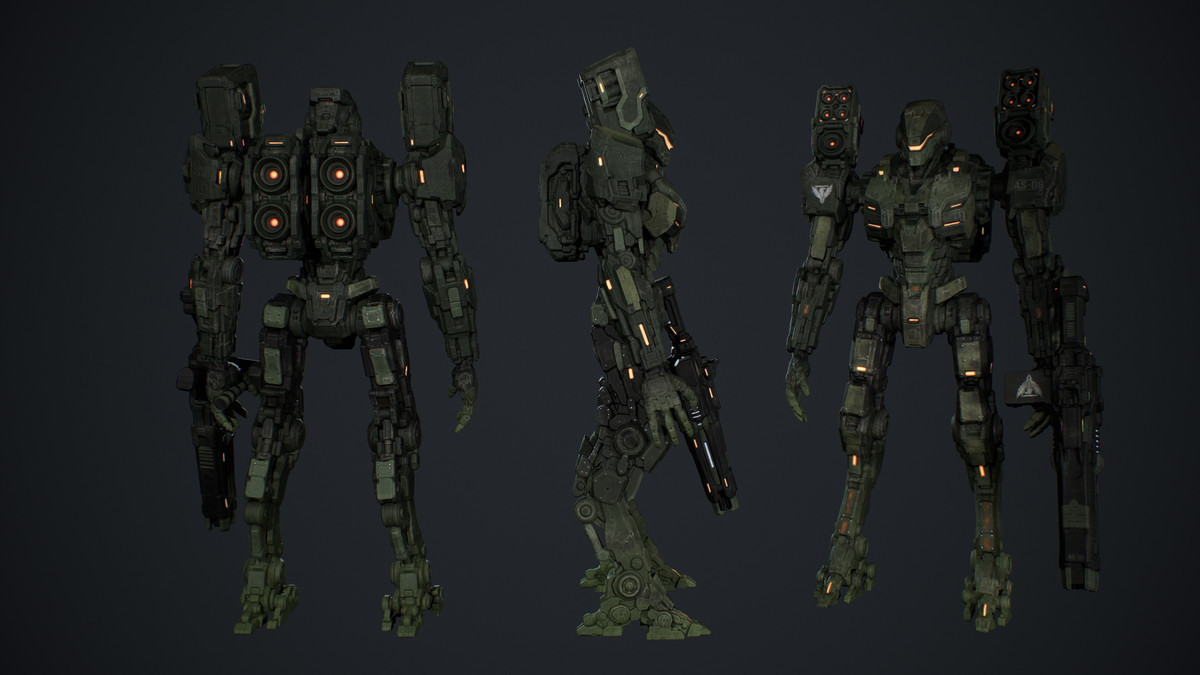 Aerial Strike Mech