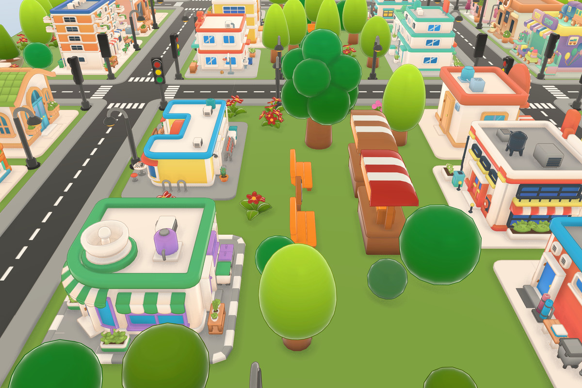 Cozy City - Chibi Stylized City Buildings