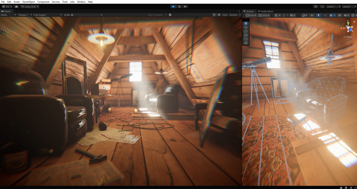 Attic (HDRP+URP)