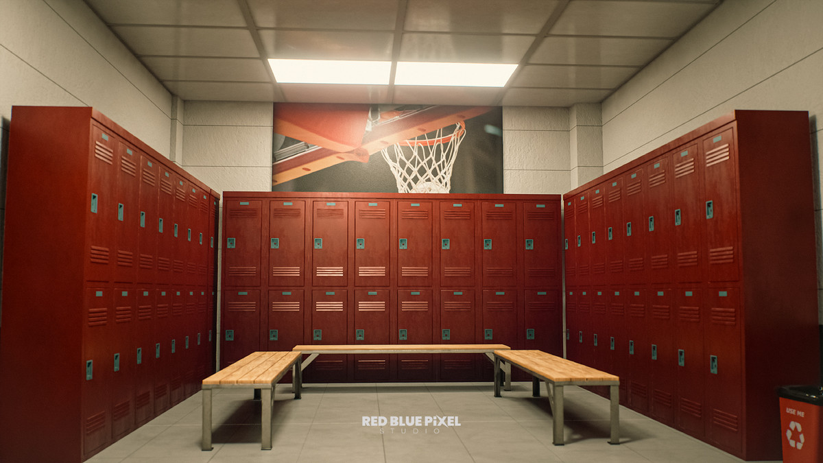 Indoor Basketball Arena