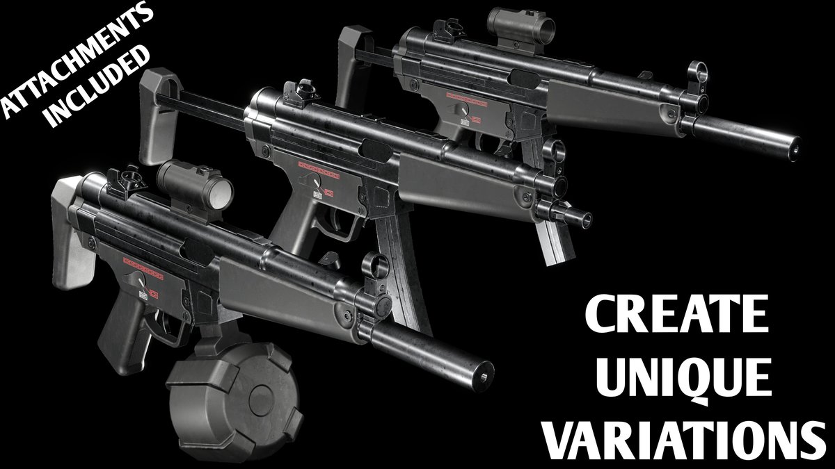 Modular SMG - Tactical Weapon Kit