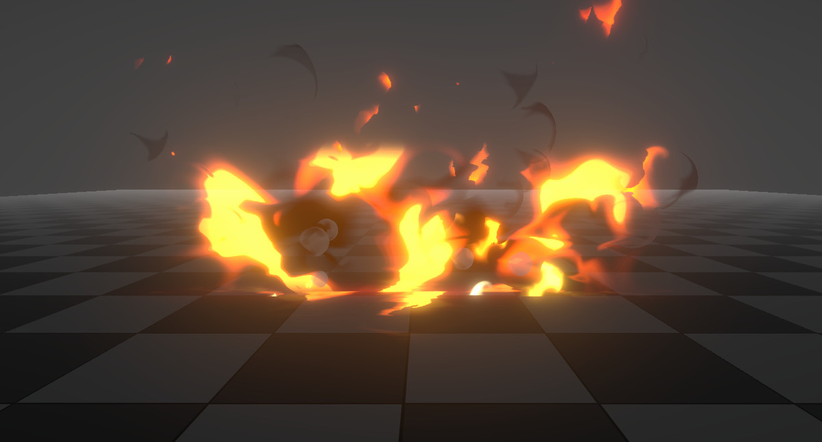 Stylized Anime Combat Fire VFX Pack