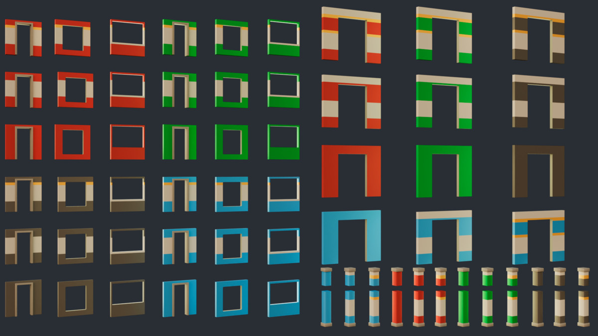 Low Poly Police Station - Thinkix Studios
