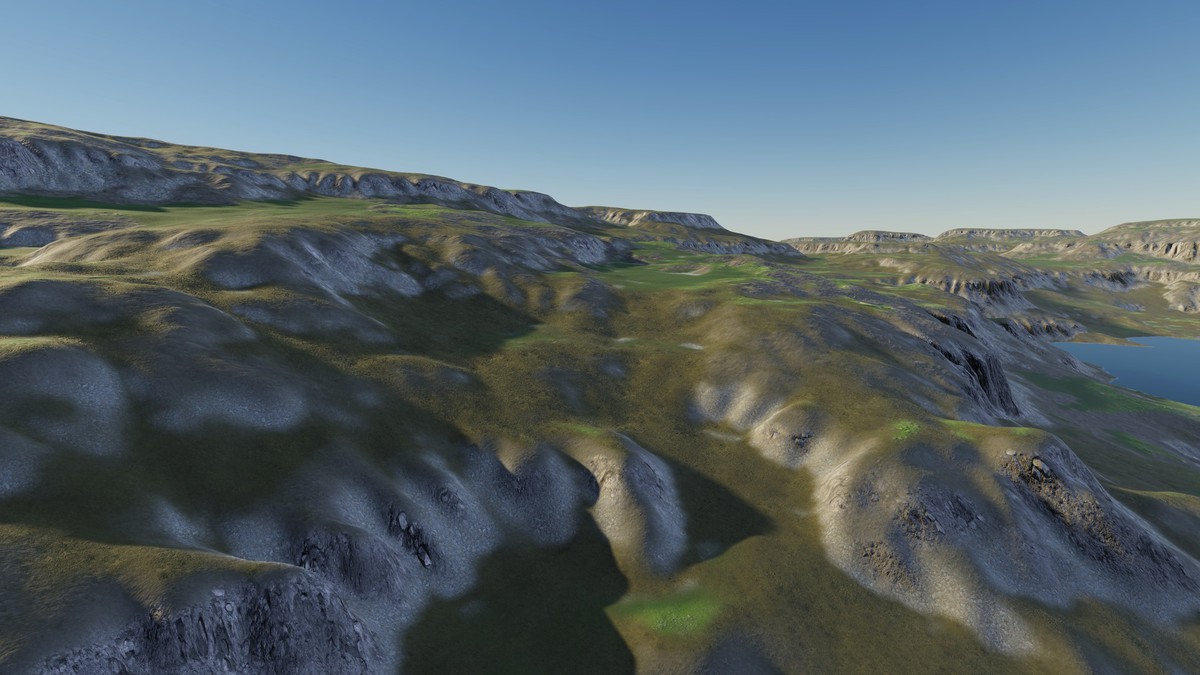 Procedural Terraces & Lava 8K - 36 Terrains
