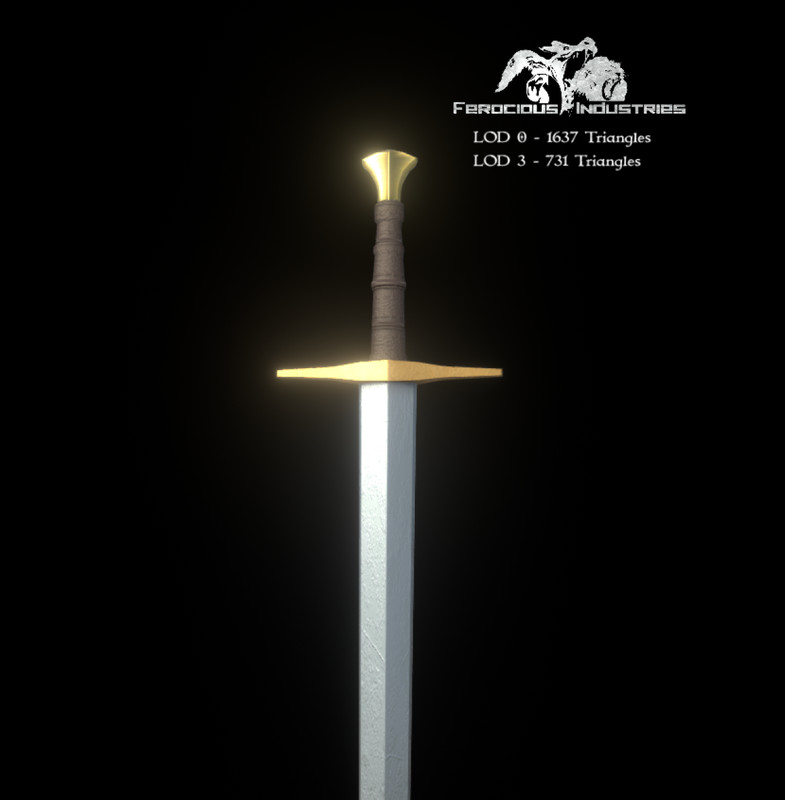 FREE Shield and Sword Asset Pack