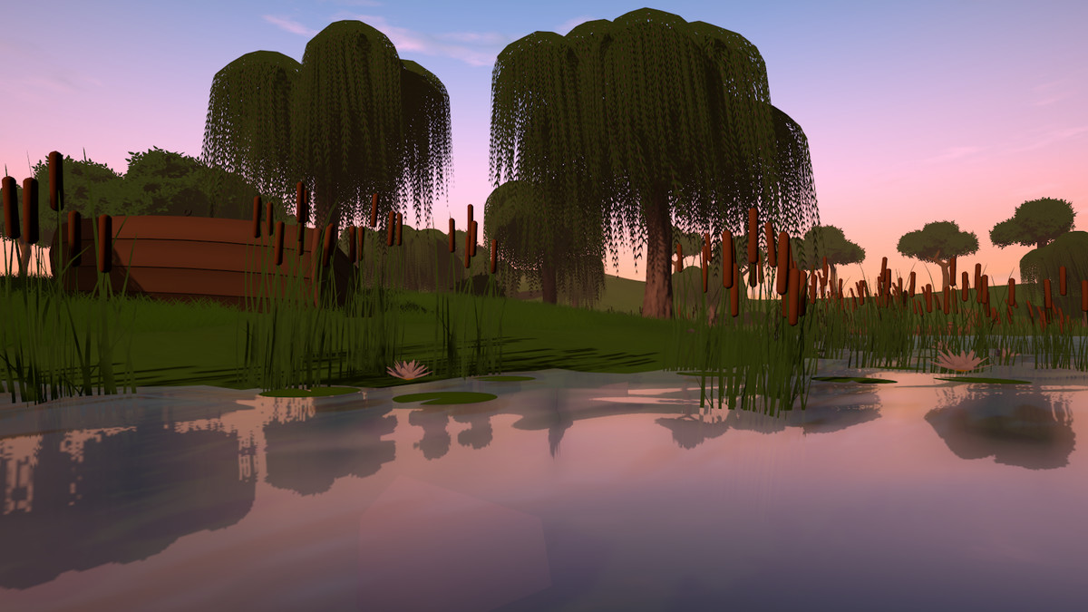 Fishing Lake - Fantasy Environment