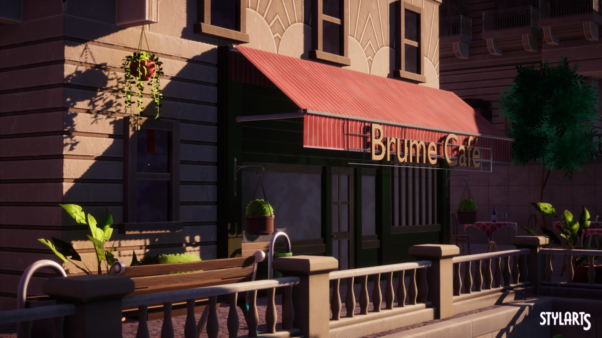 Stylized Paris City