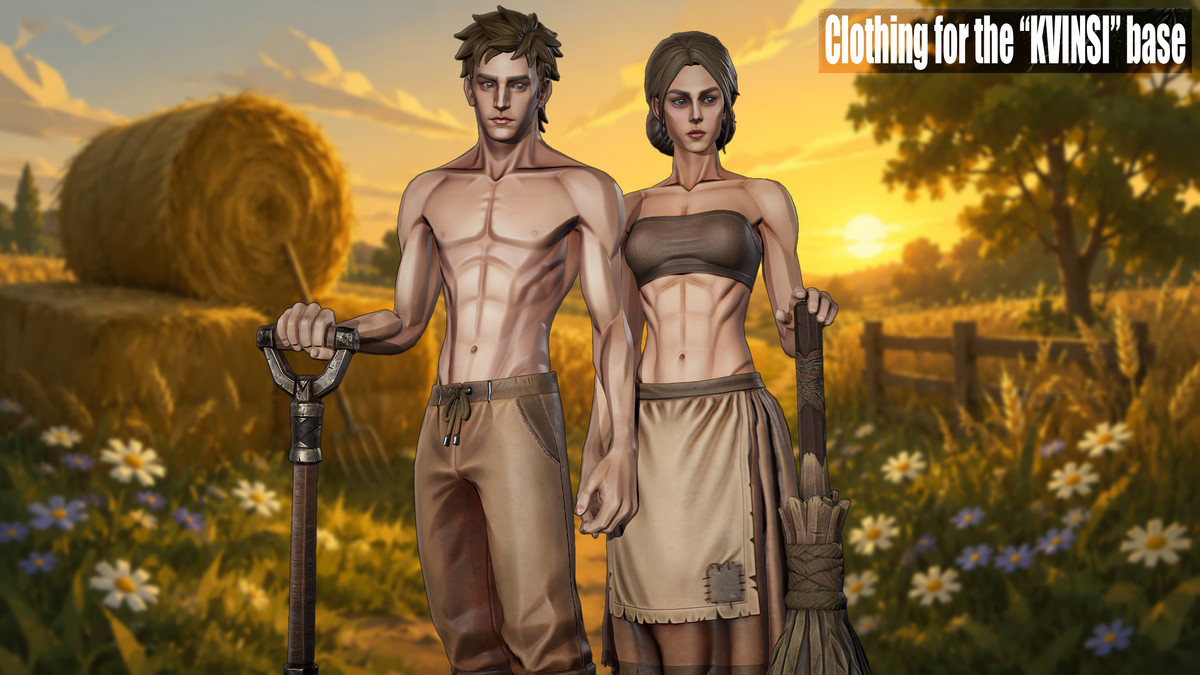 Stylized Medieval Villagers
