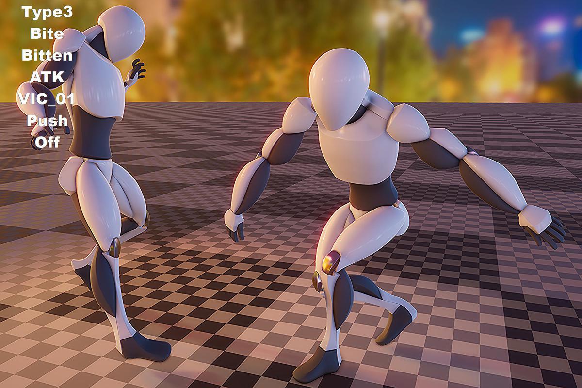 AA Jiangshi Animations Package