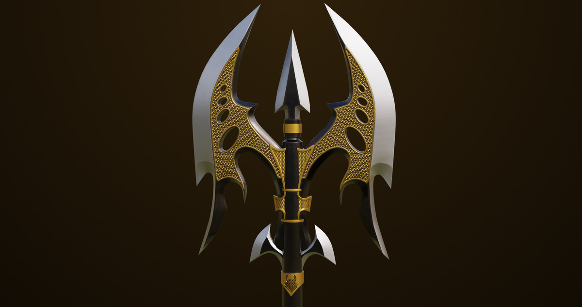 Battle Axe 01 URP HDRP Textures