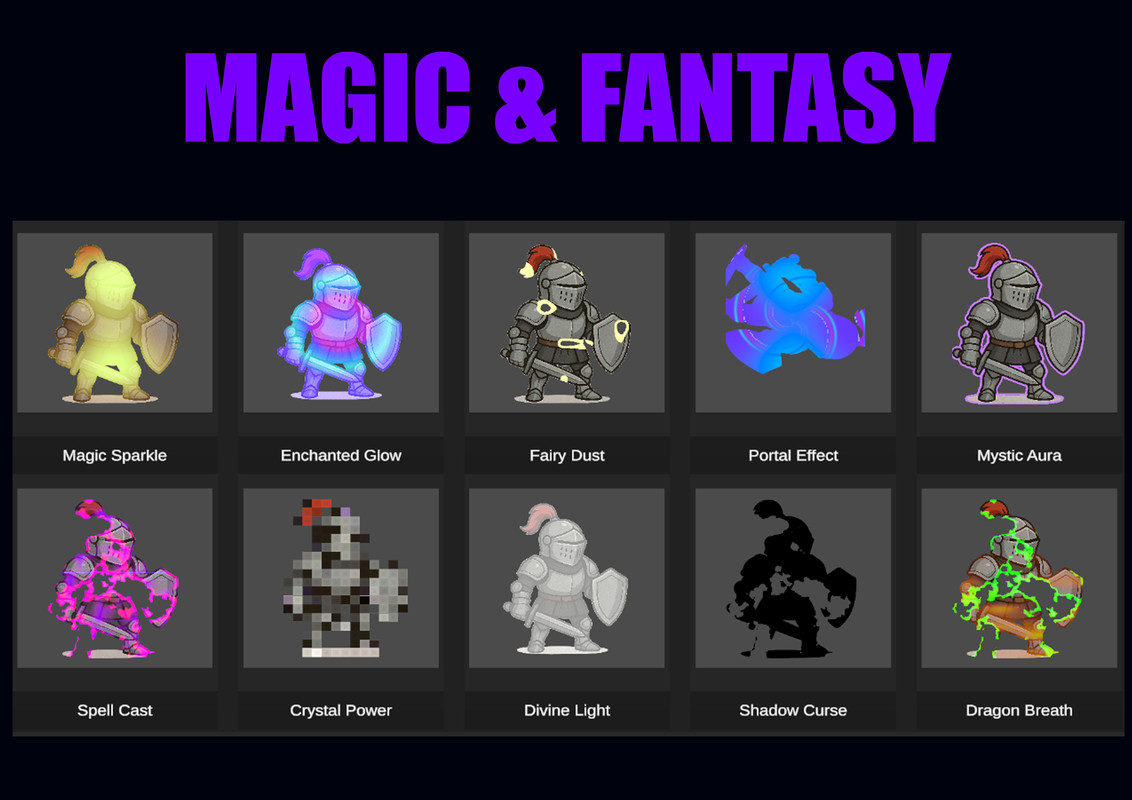 Ultimate 2D Shader Pro - VFX Master Collection