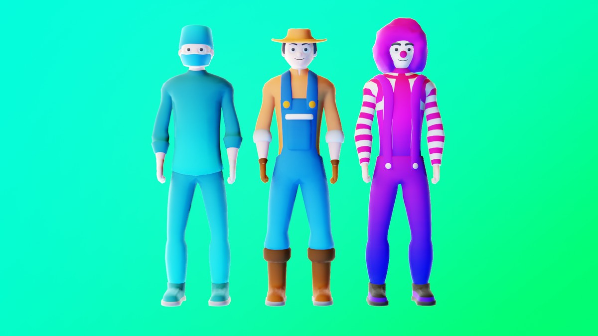 Casual Characters Pack 4 by IGS