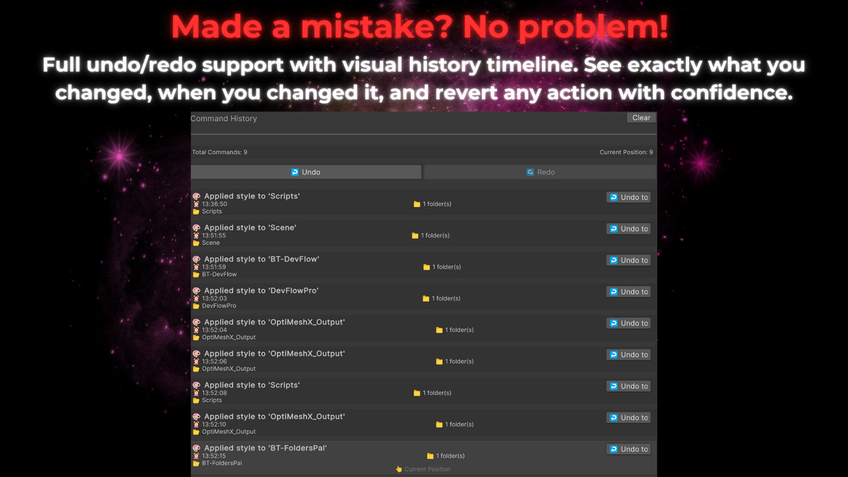 BT-FoldersPal: Smart Visual Project Organizer For Unity