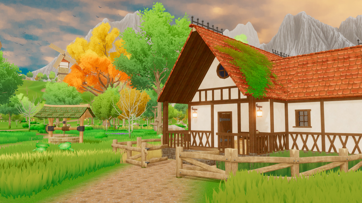 Bloomvale Village: Stylized Fantasy Environment Pack