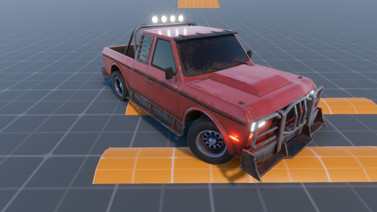 Post-Apocalyptic Pickup Truck | Physics-Based Vehicle Controller