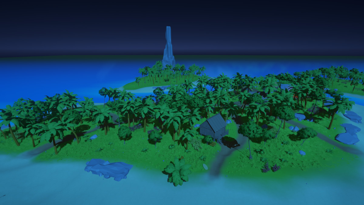 VERDANT Low Poly Tropical Island Modular Village