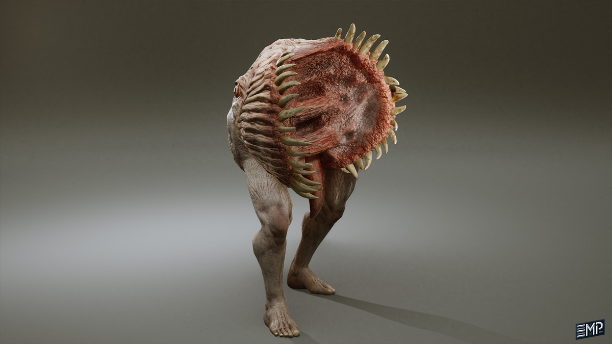 Creepy monster