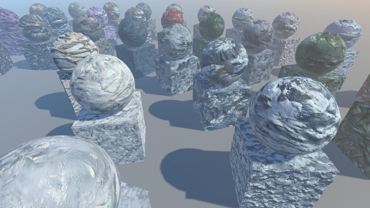 Alien Ground Materials - Snow & Ice