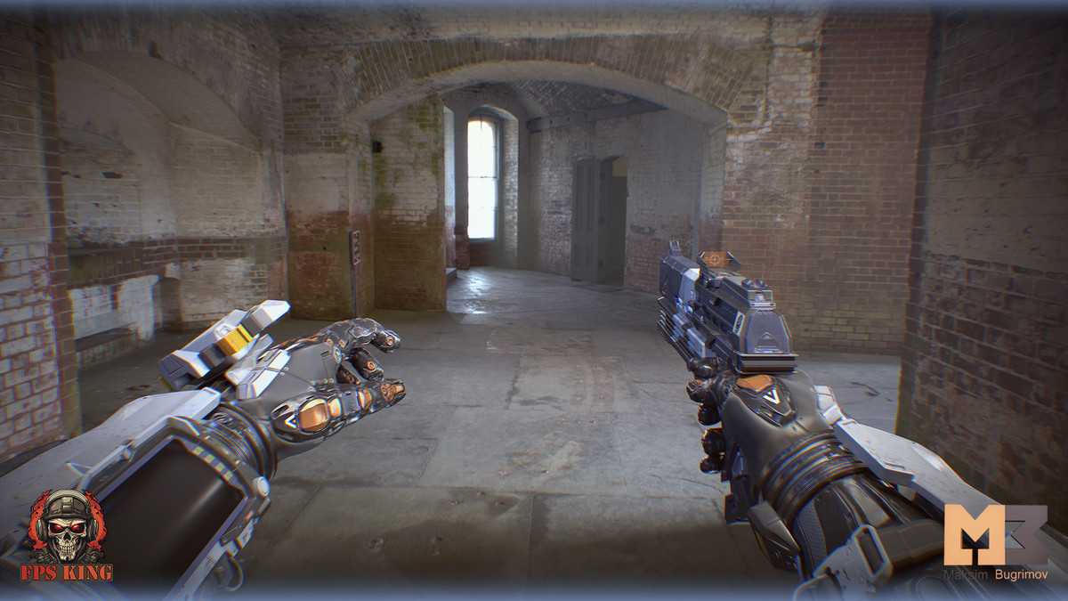Sci-Fi Hands With Pistol
