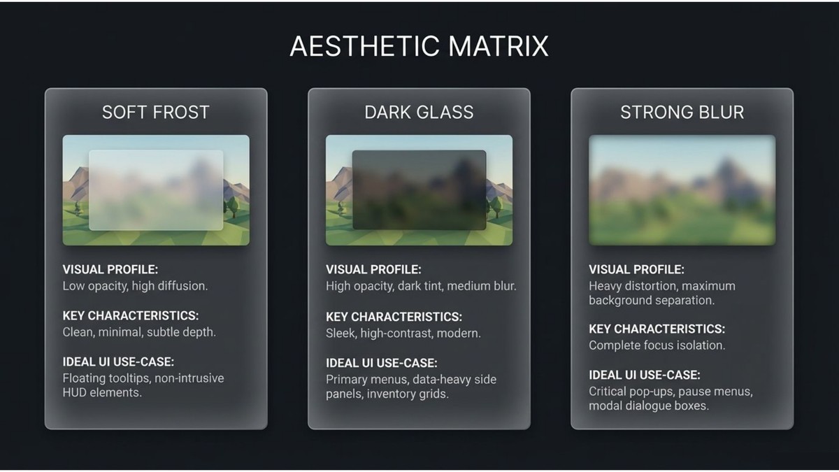 Translucent UI FX – Smart Glass System for URP