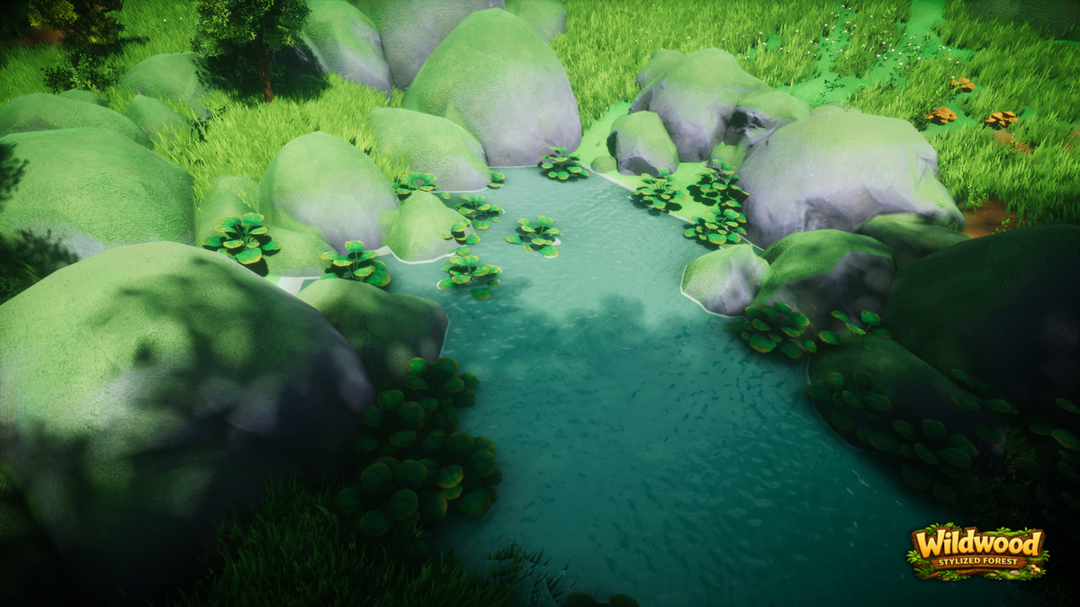 Wildwood: Stylized Forest (Stylized Nature, Stylized Forest, Nature, Biome)