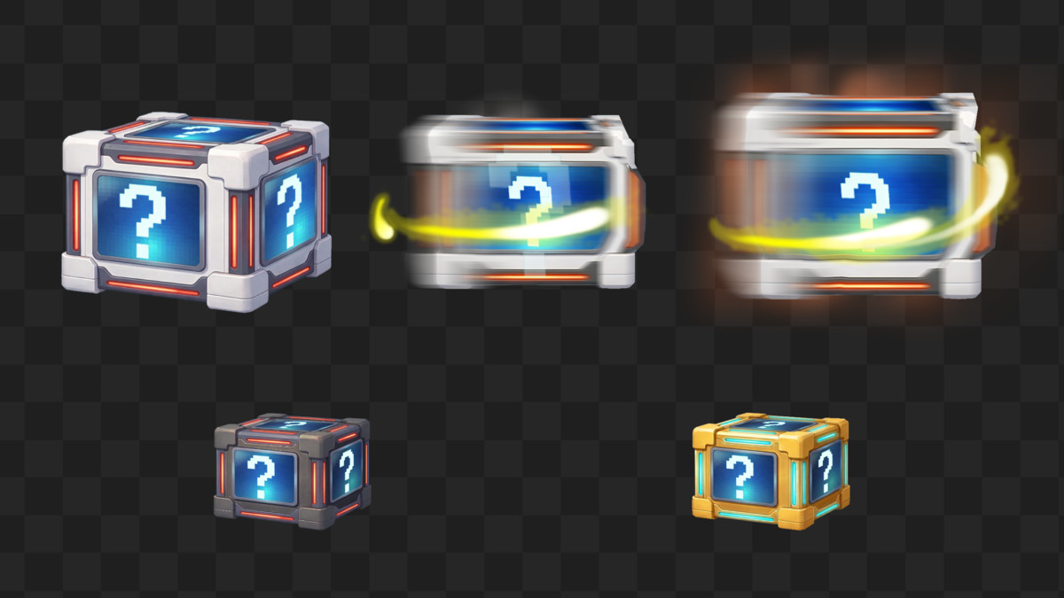 Modern 2D Animated Chests Pack – 36 Variants