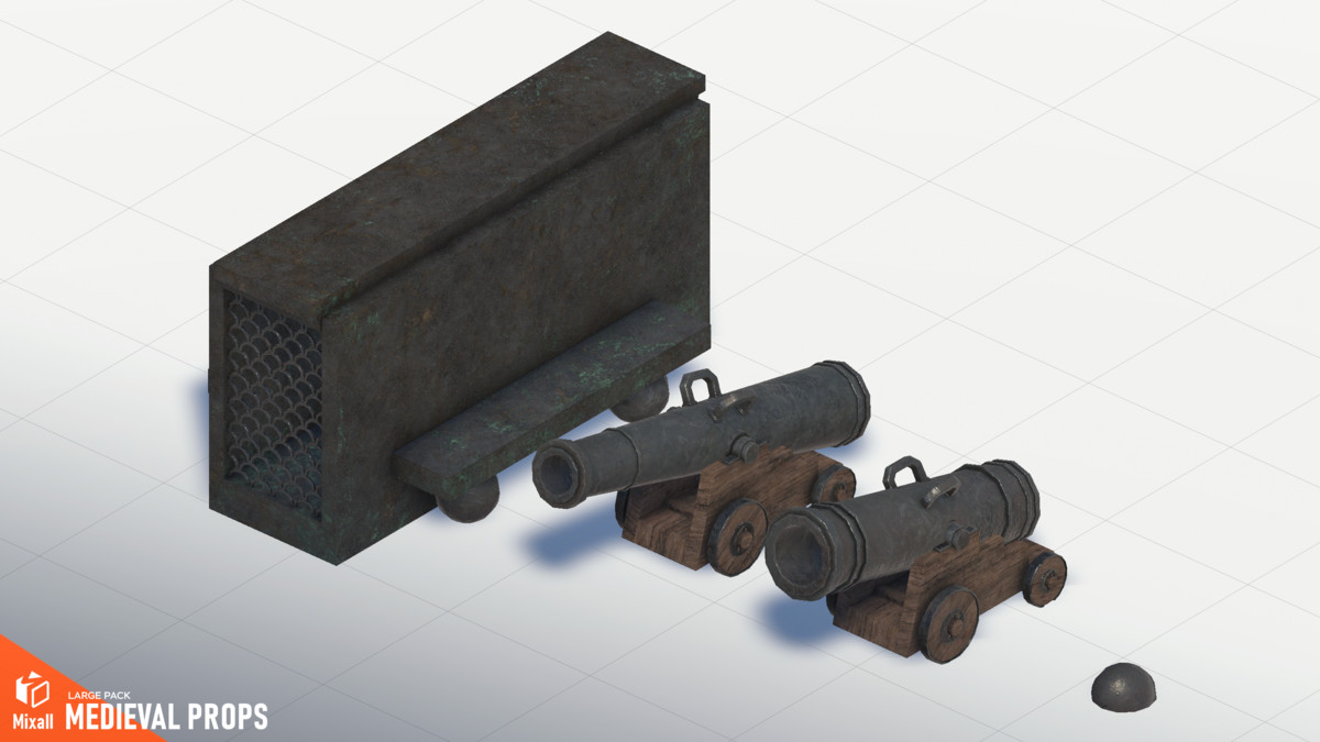Medieval Props - Large Pack