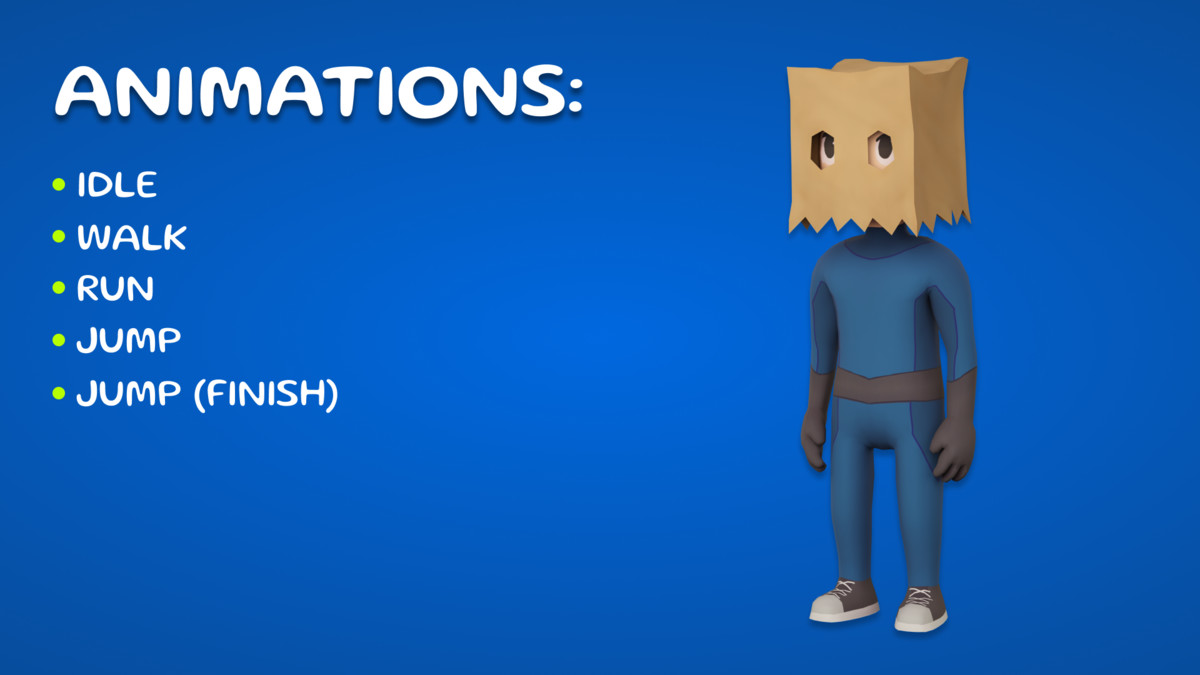 PaperHead Character Mobile Ready