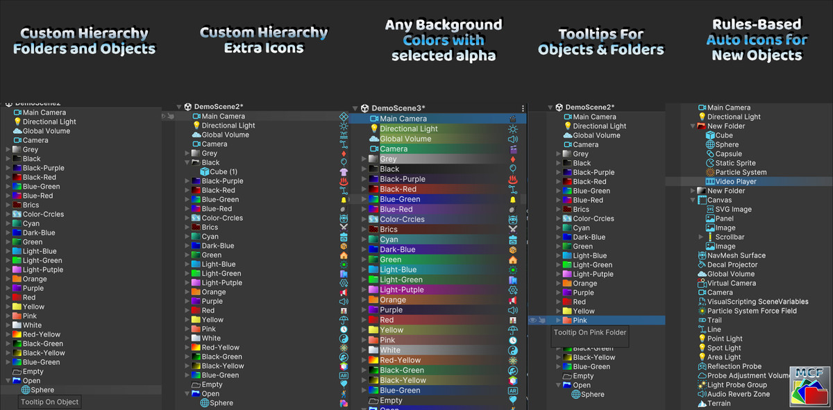 Multi Color Folders