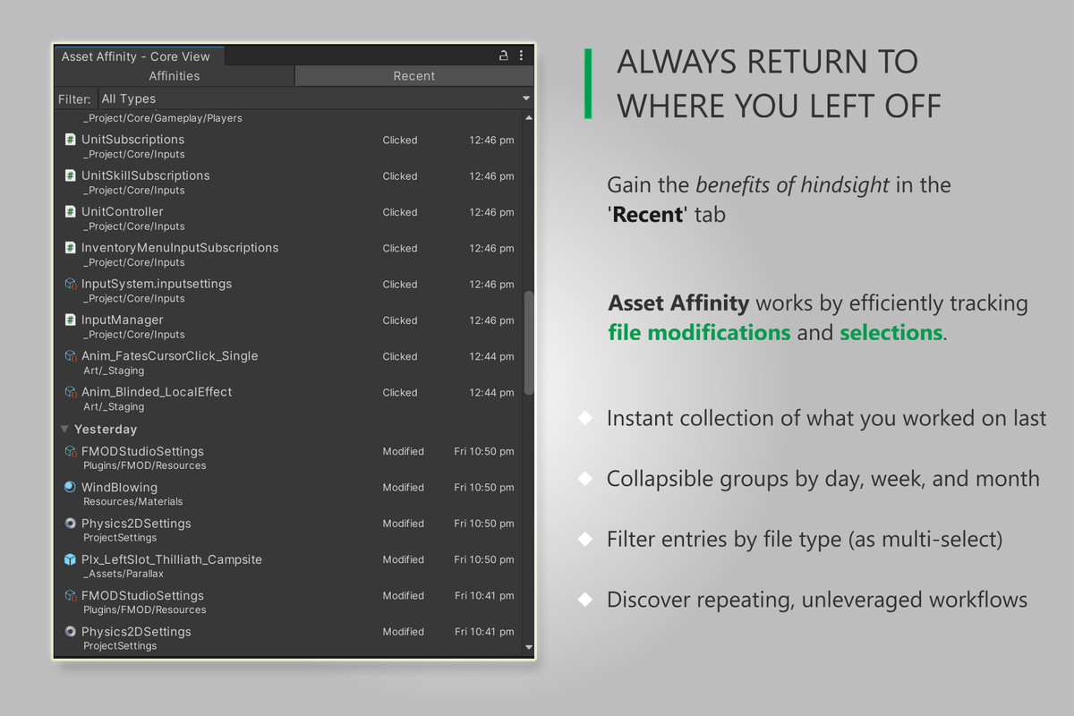 Asset Affinity: Smart Links