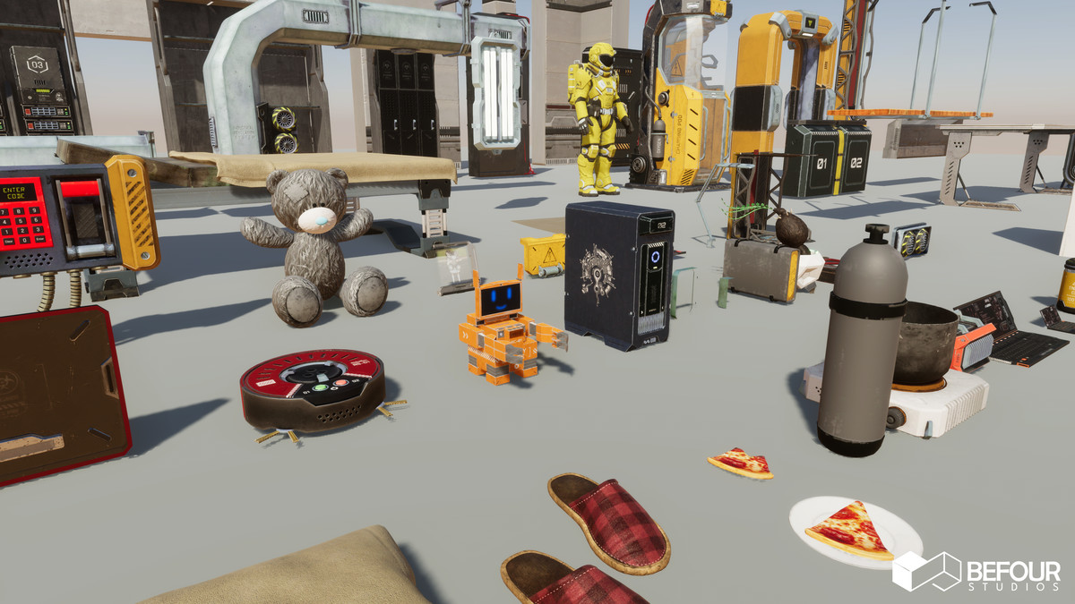 SciFi Engineer's Room Environment