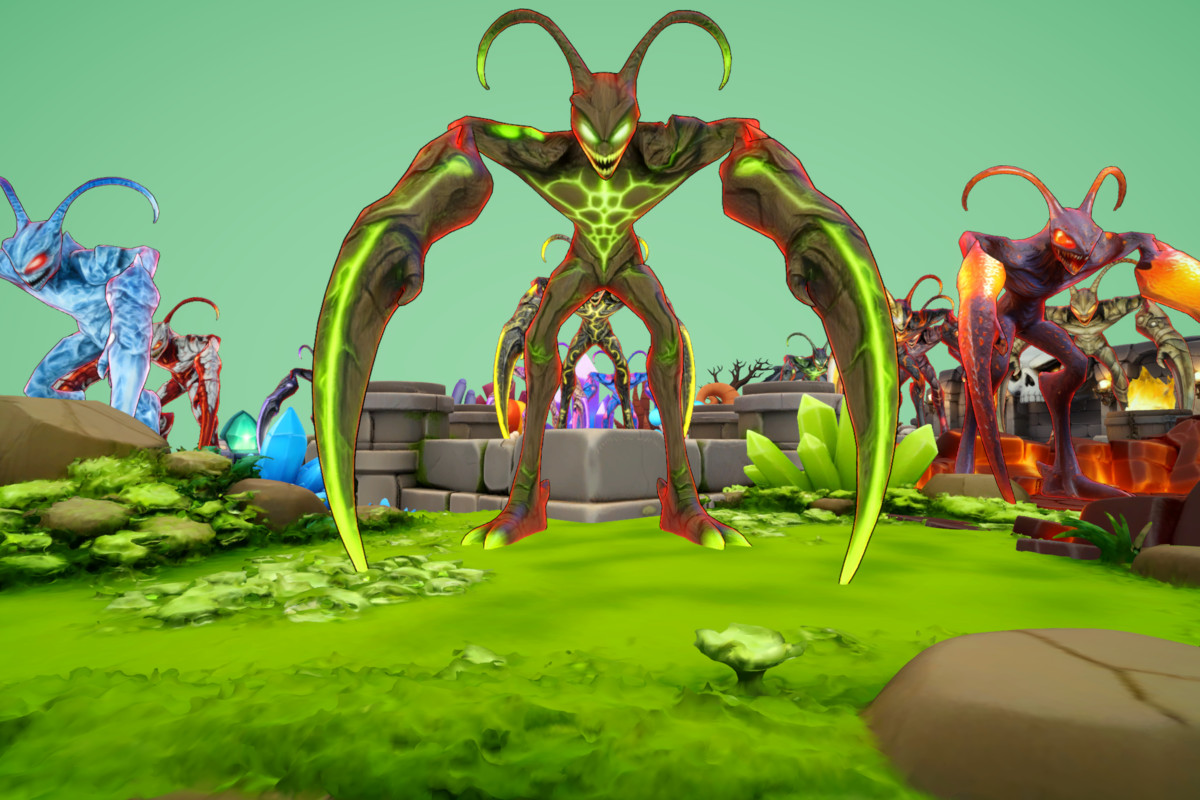 Plaguefiend - Stylized Fantasy Monster (Rig + Animations) – PixeliusVita