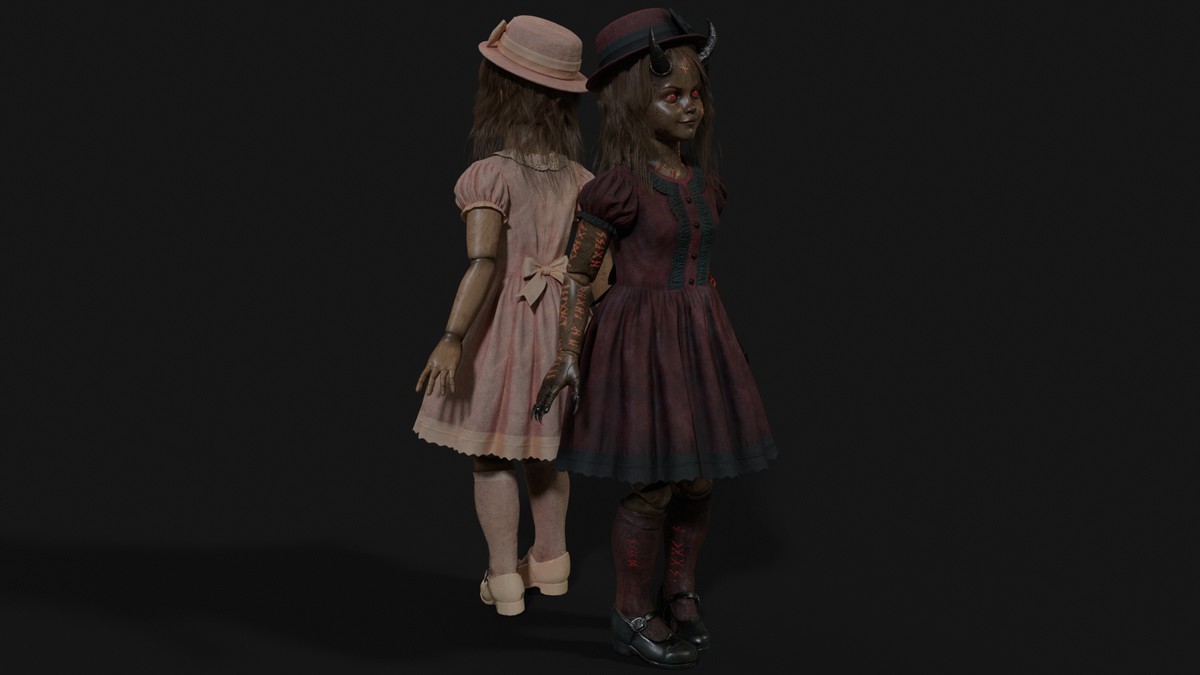 Mannequin girl — Doll and Demon Bundle