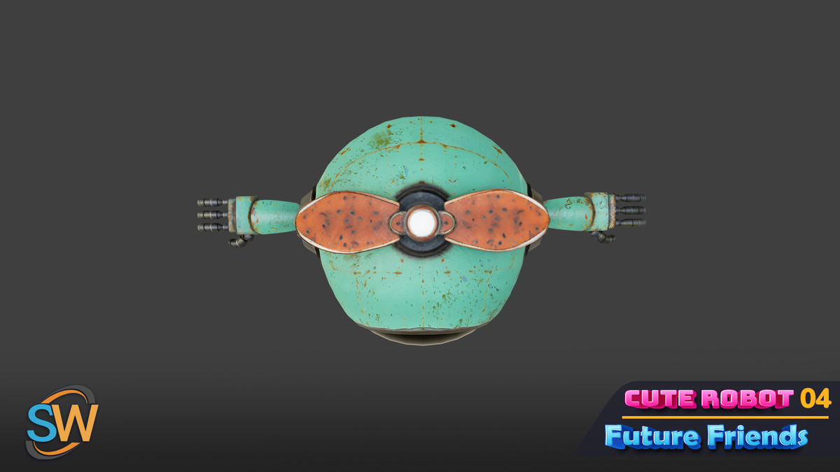 Cute Robot 04 - Future Friends