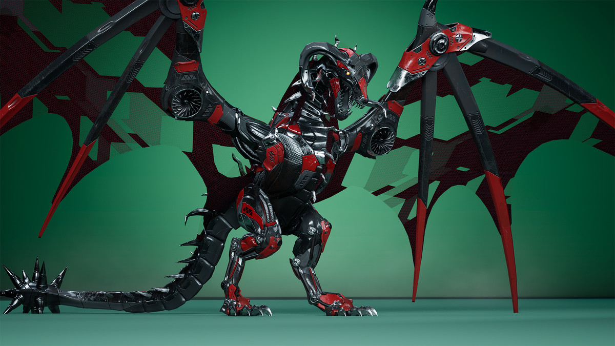 Sci-Fi Dragon Boss