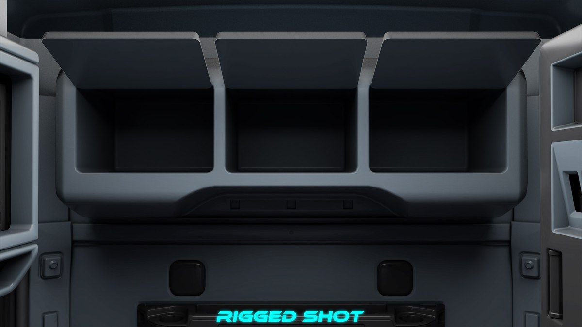 Heavy Truck Chassis 05 Grey Interior URP HDRP Textures