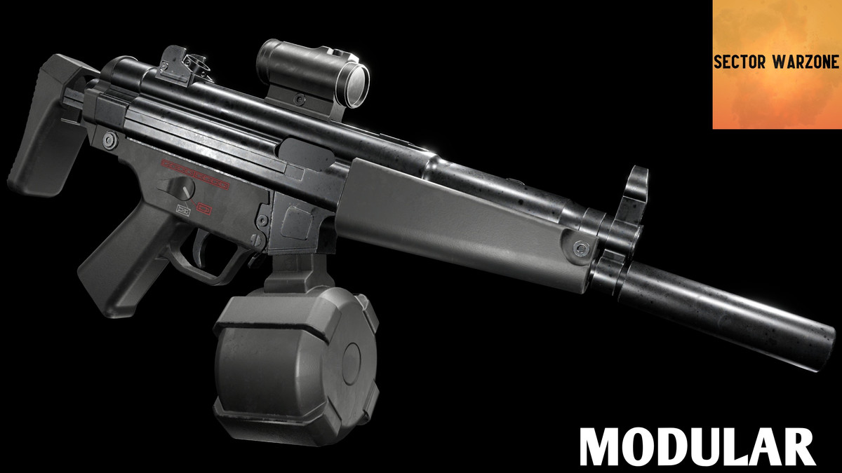 Modular SMG - Tactical Weapon Kit