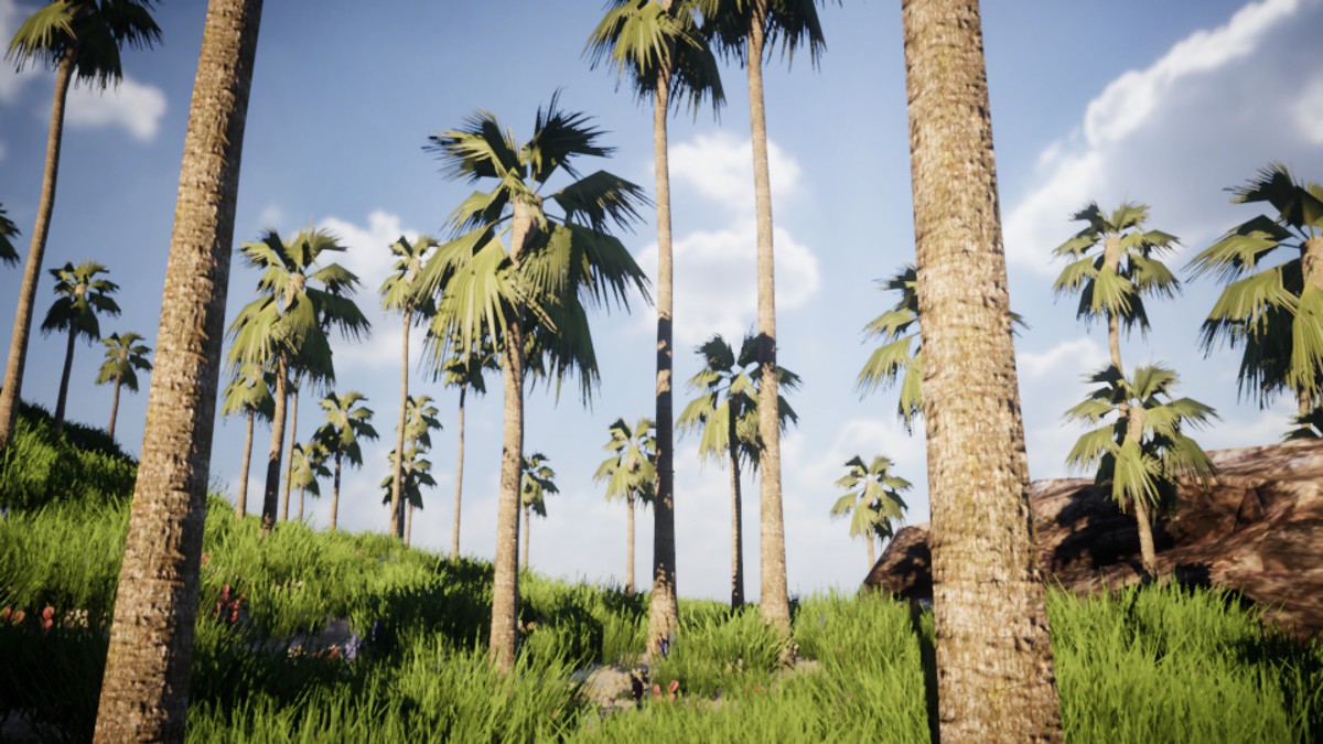 Mobile Palm Tree Bundle (for URP)