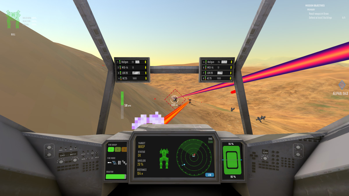 Retro Mech Simulator URP