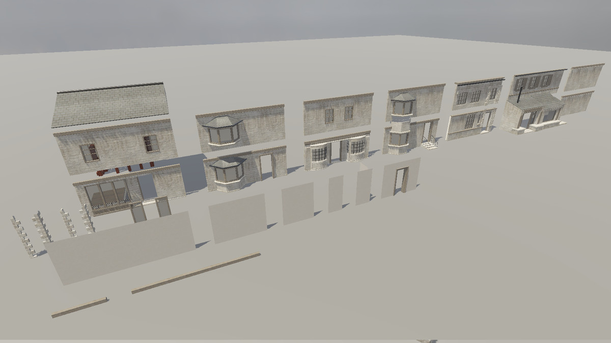 Modular Exterior Georgian Walls